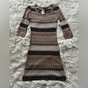 Guess | Metallic Knit Sweat Dress